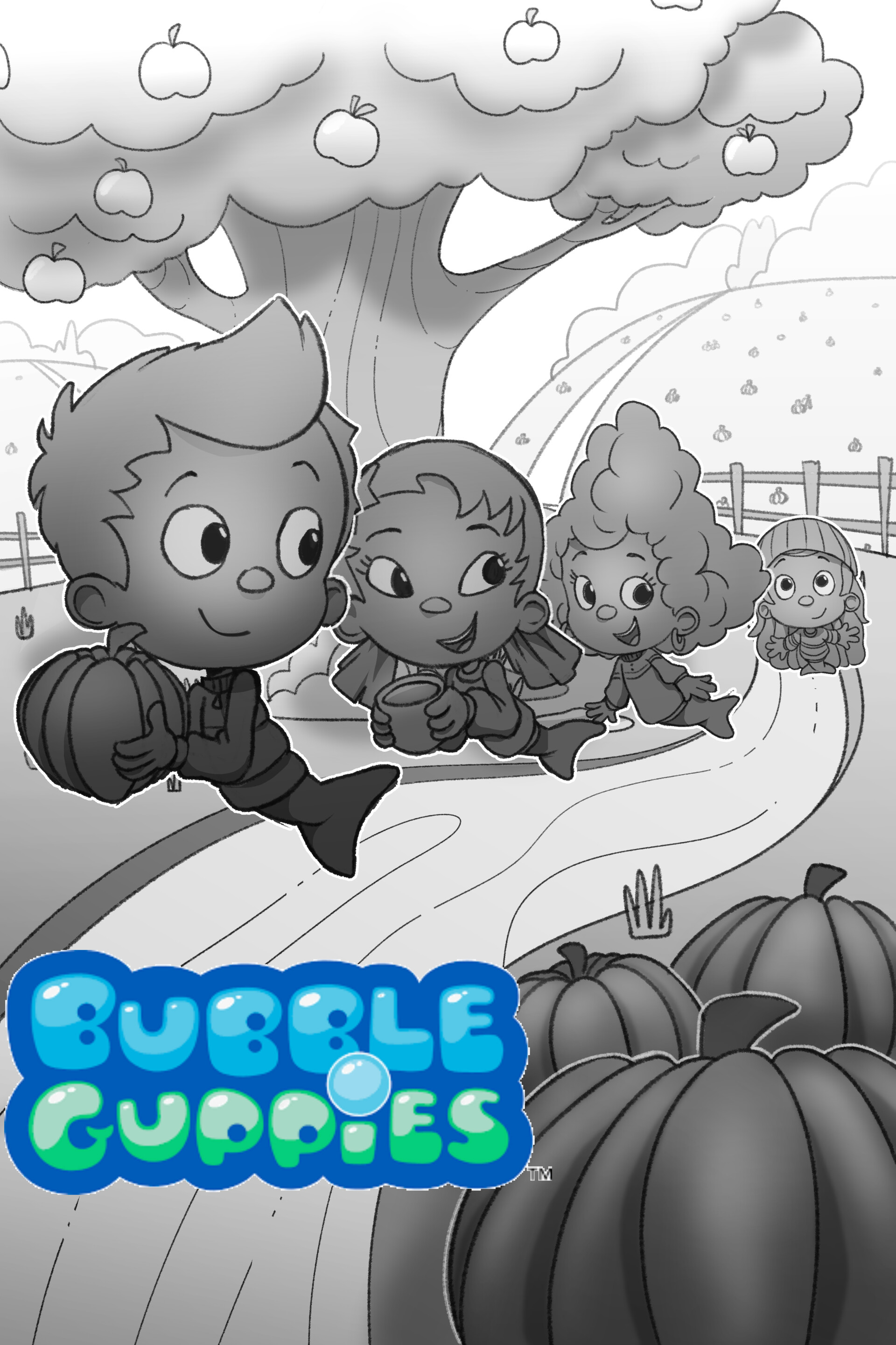 ArtStation - Bubble Guppies Fan Poster