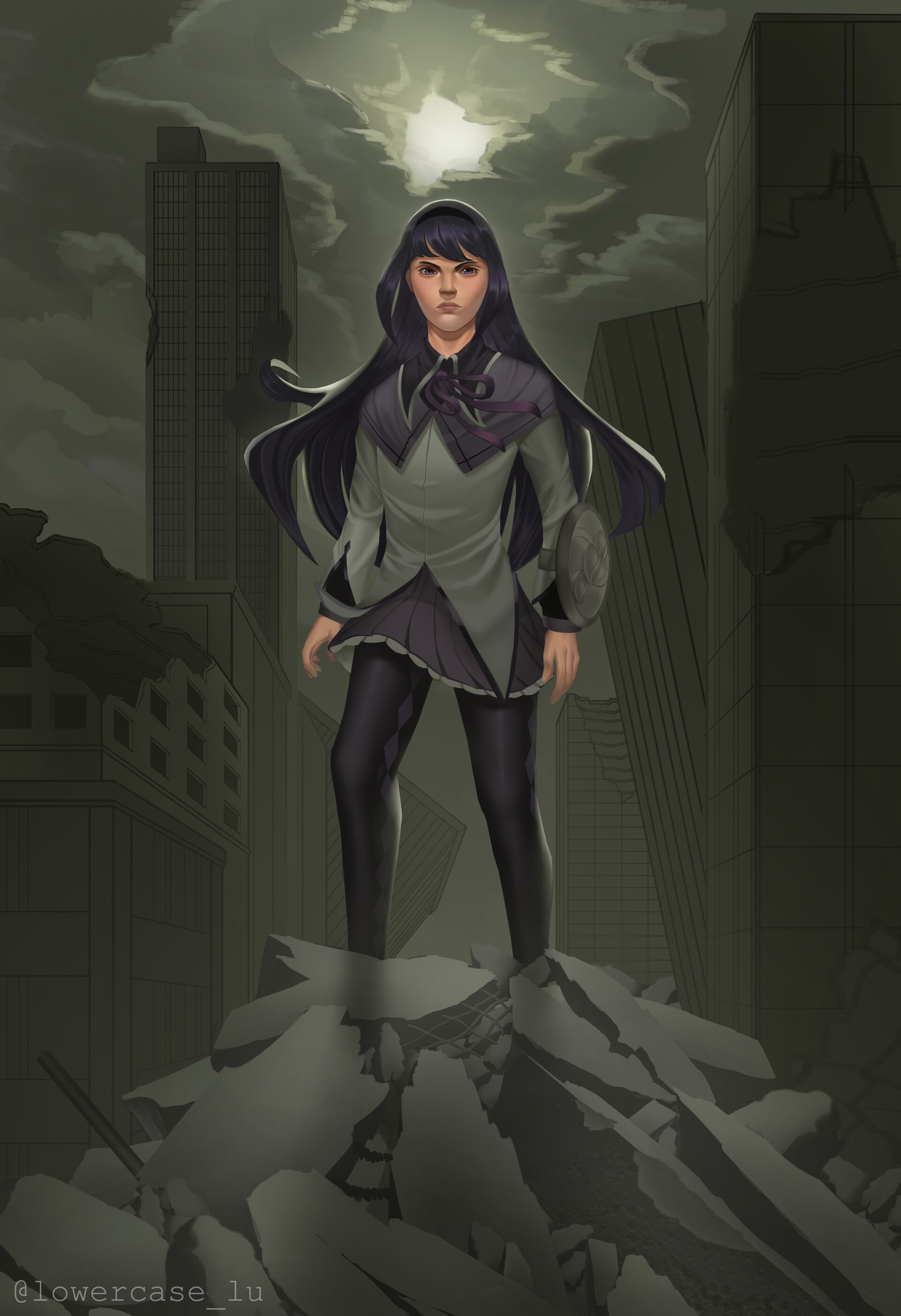 ArtStation - Homura Akemi - Madoka Magica