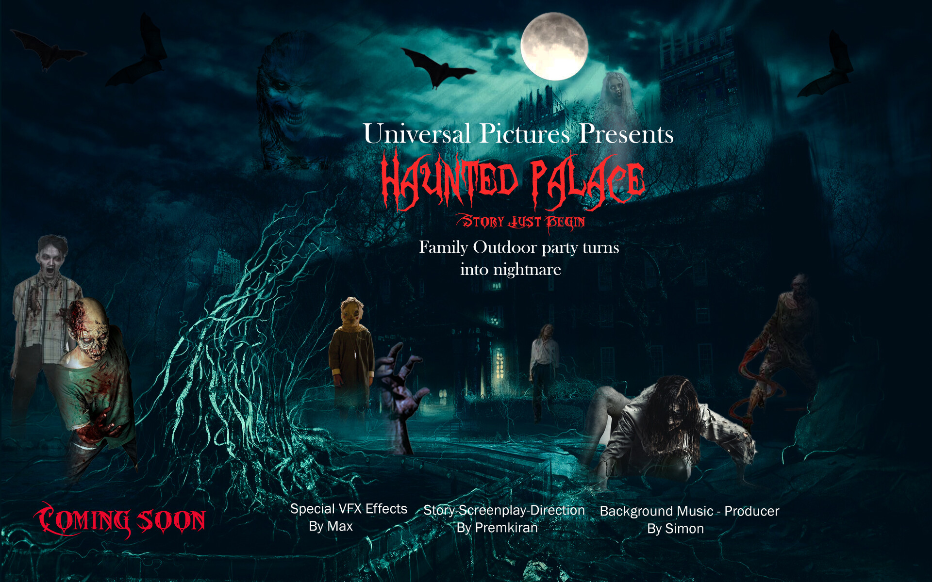 ArtStation horror poster