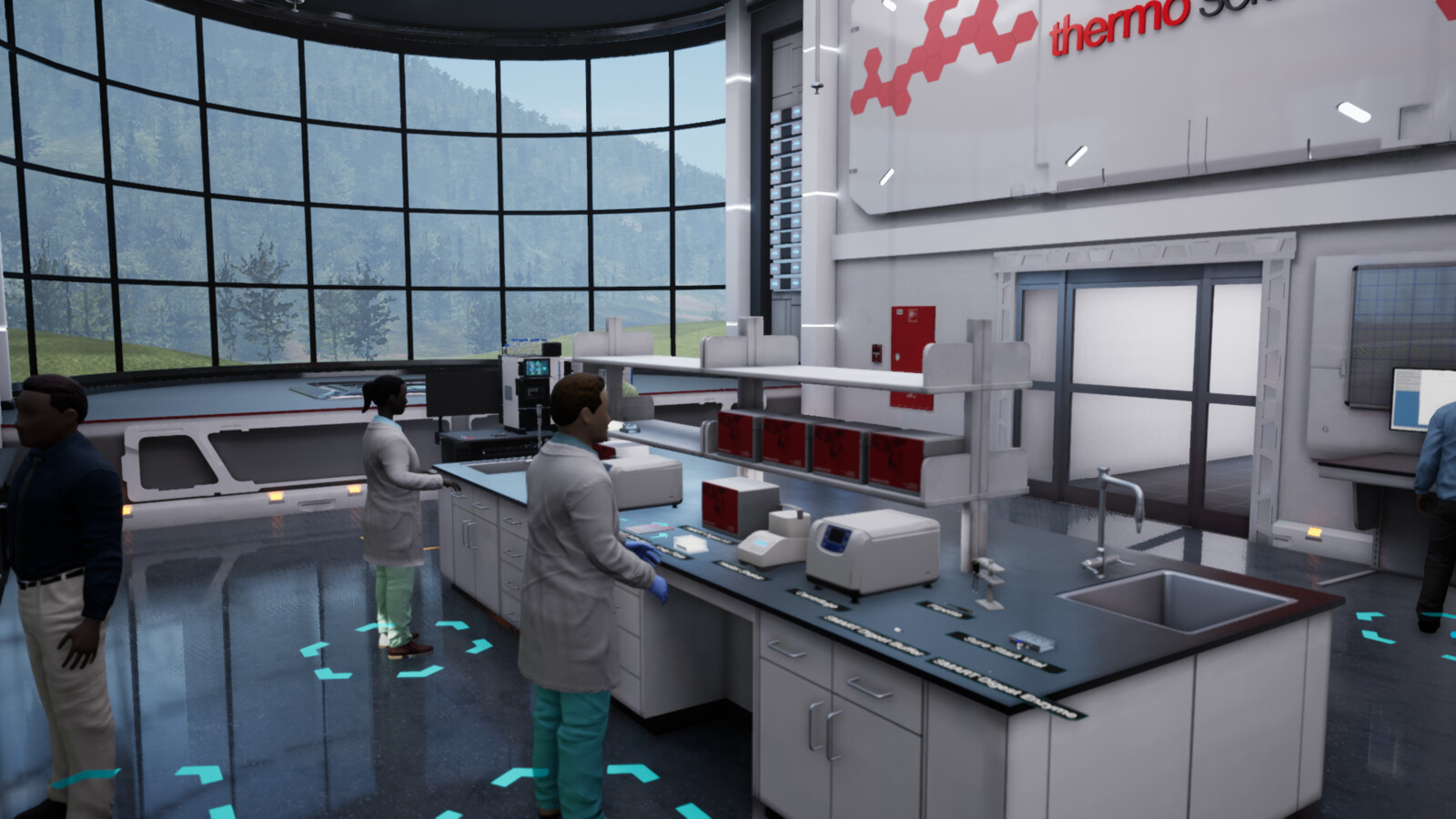 "Sample-Prep" and "Workflow" area