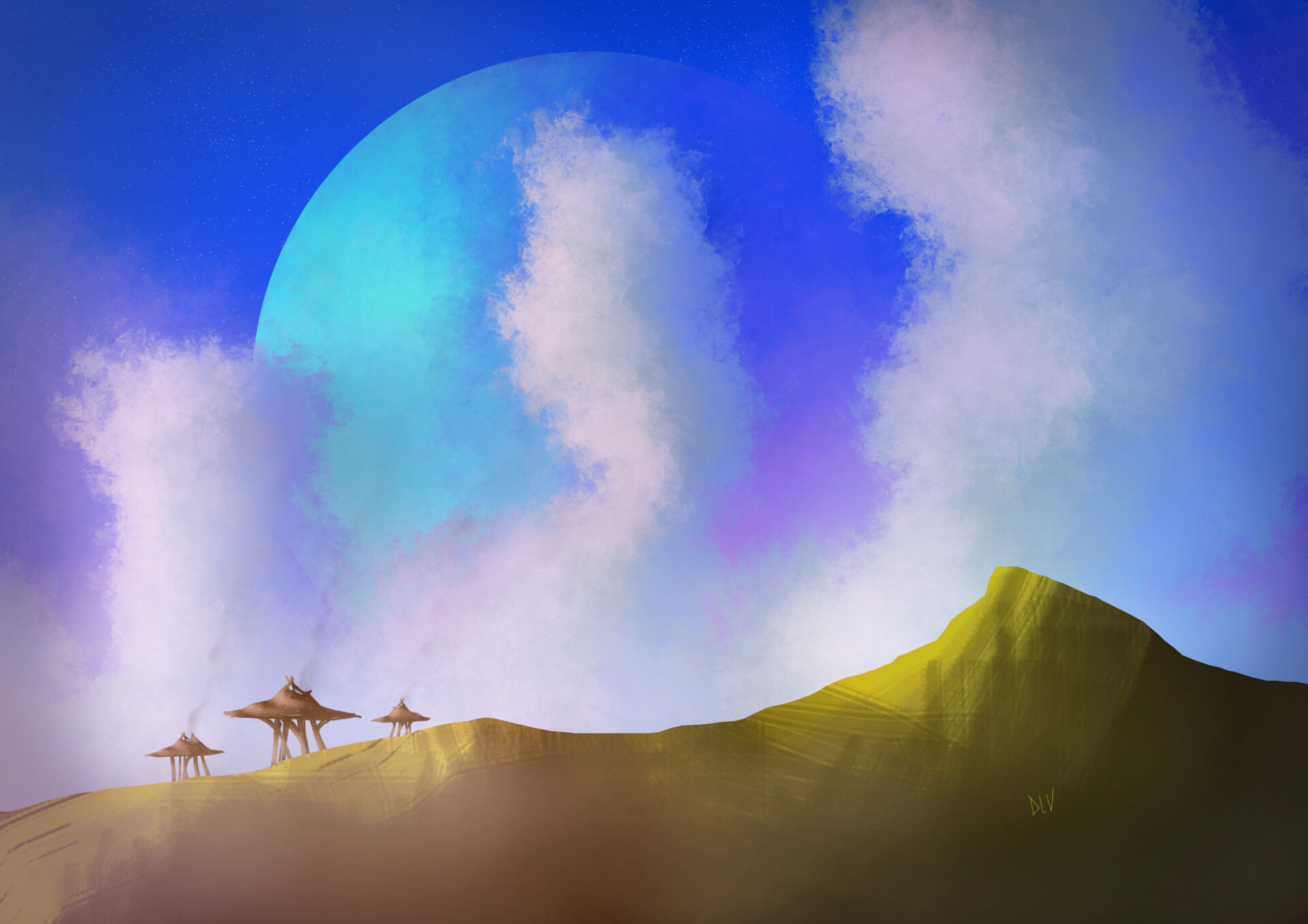 ArtStation - Over The Ridge