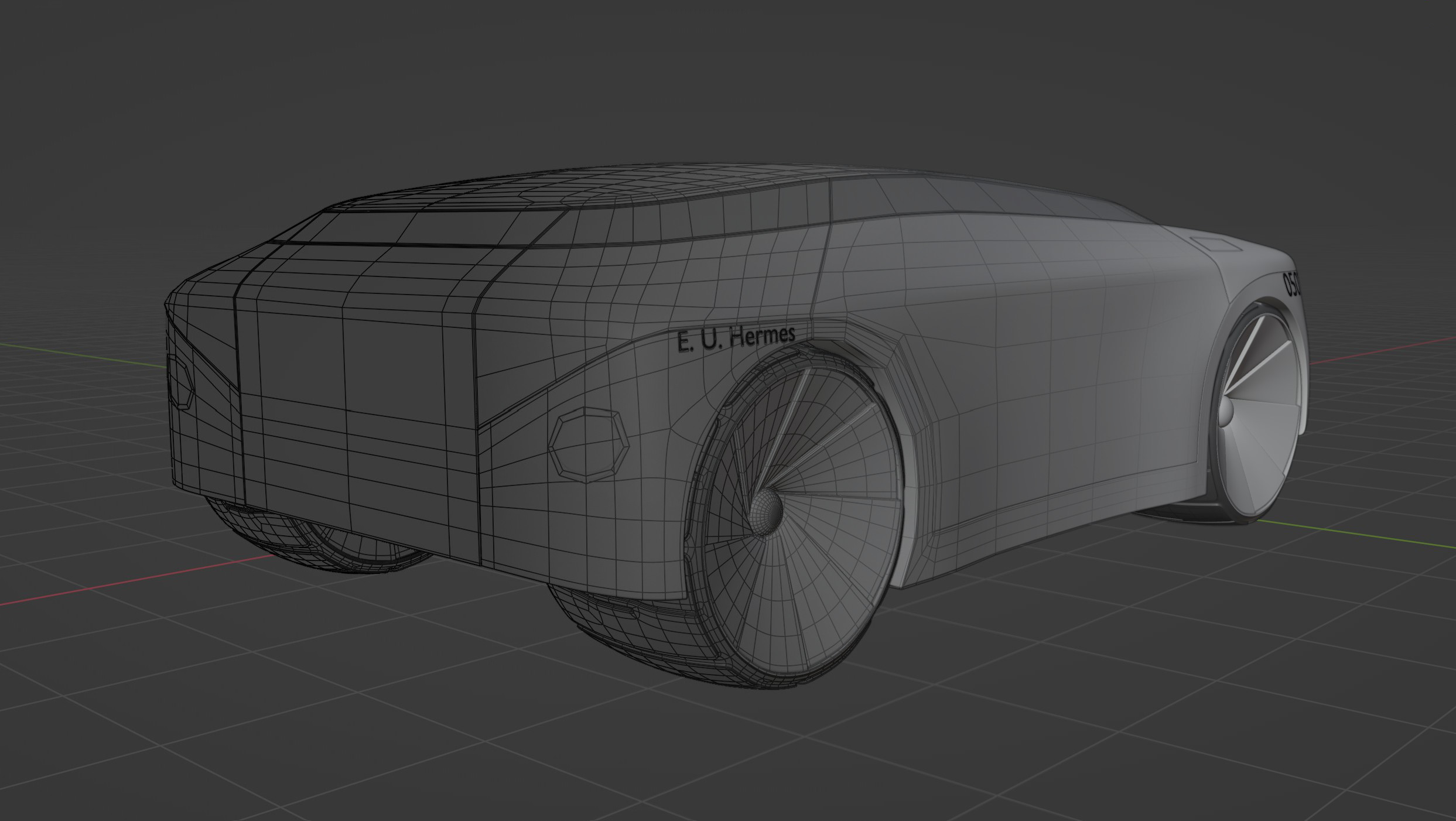 3D-Model (front)