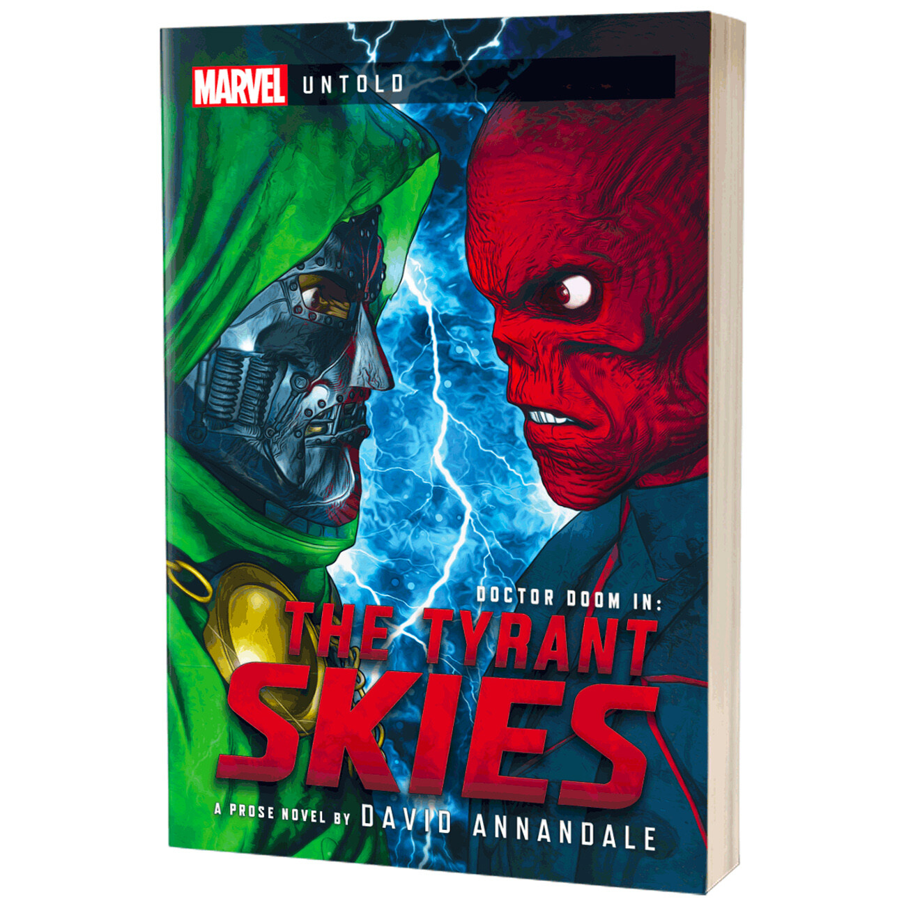 Cover for:
Marvel/Aconyte ©FabioListrani 
"Tyrant Skies" by David Annandale"