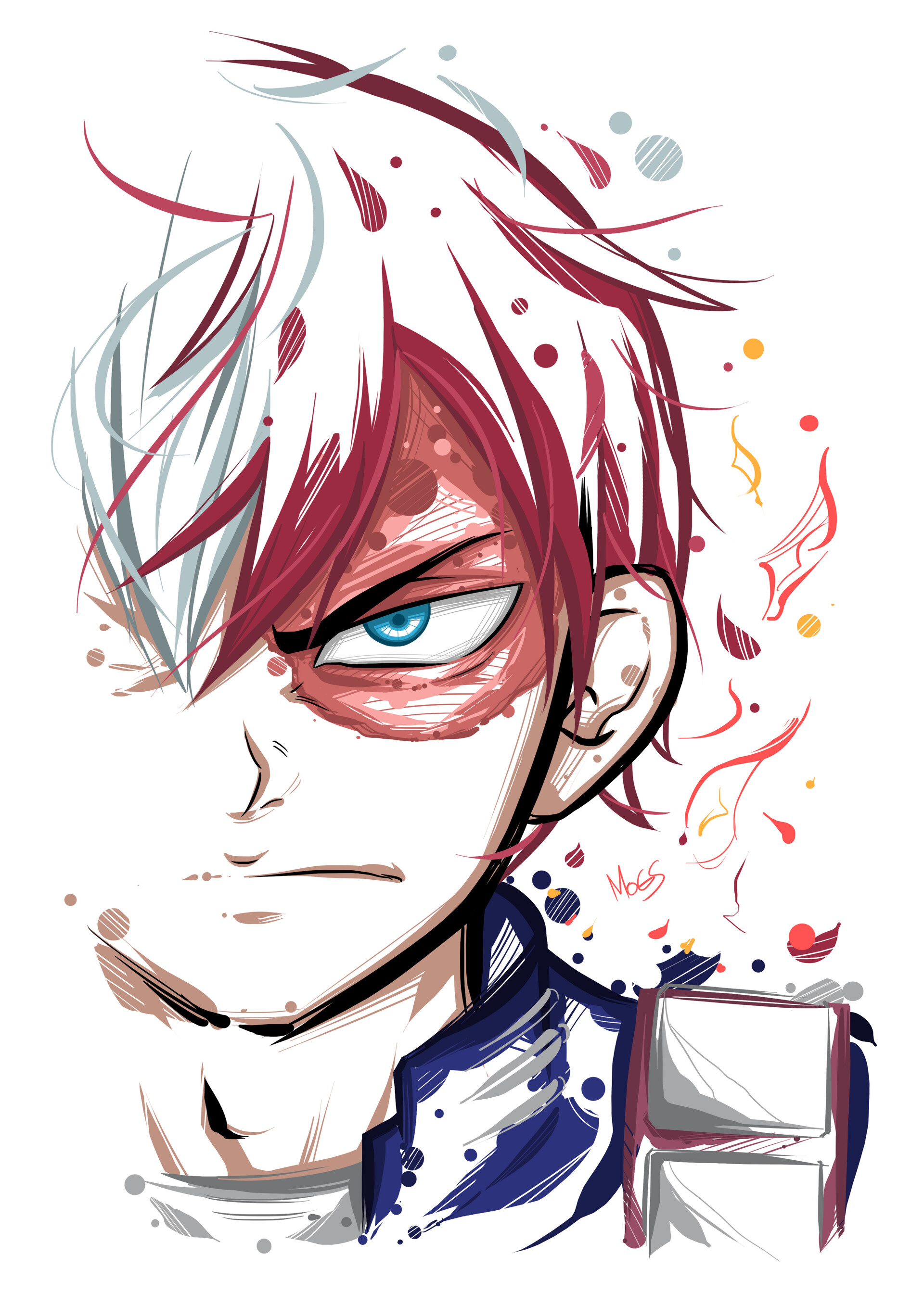 ArtStation - Shoto Todoroki