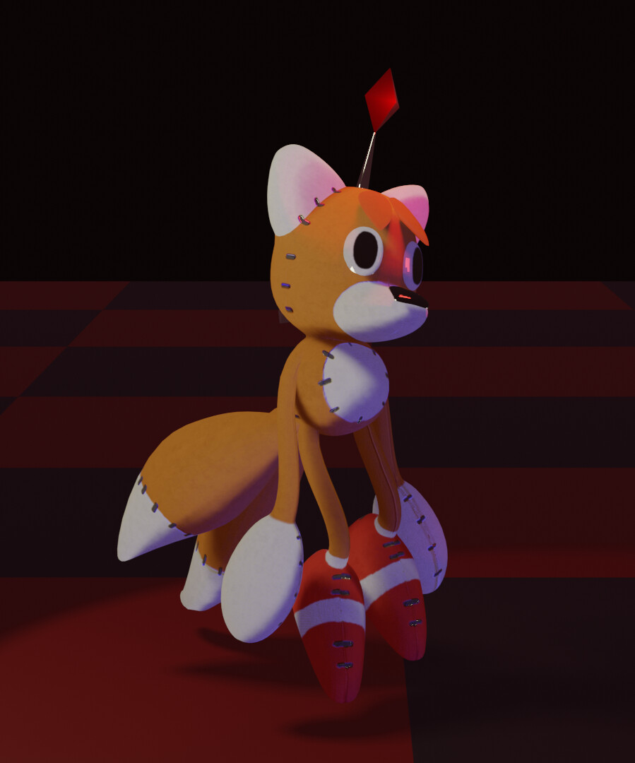 Cardboard Tails Doll : r/SonicTheHedgehog