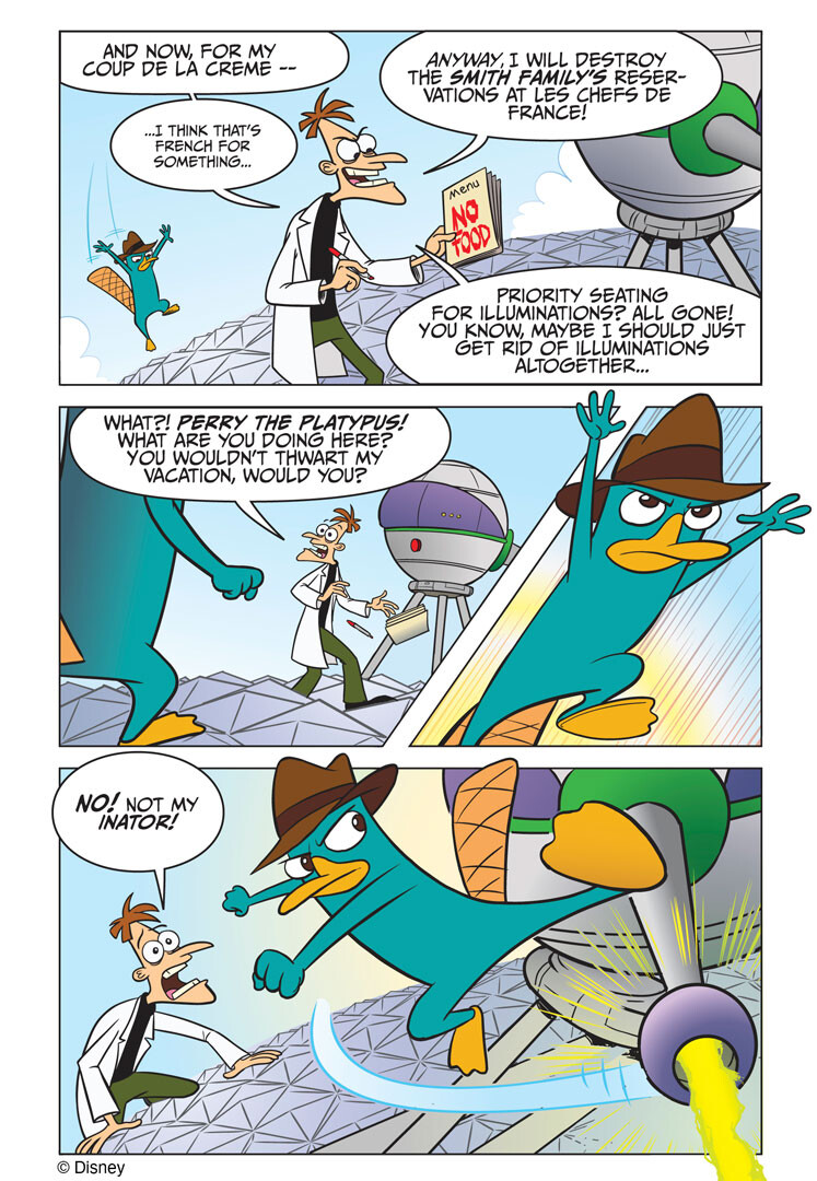 Eddie Pittman Disney Phineas and Ferb — Whatcha Doin' at Epcot?