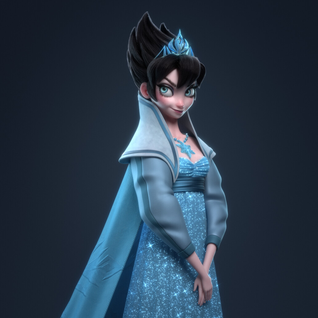 ArtStation Evil Elsa