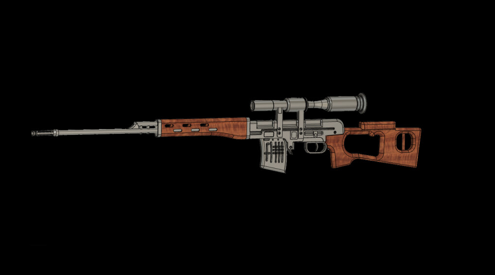 ArtStation - sniper rifle