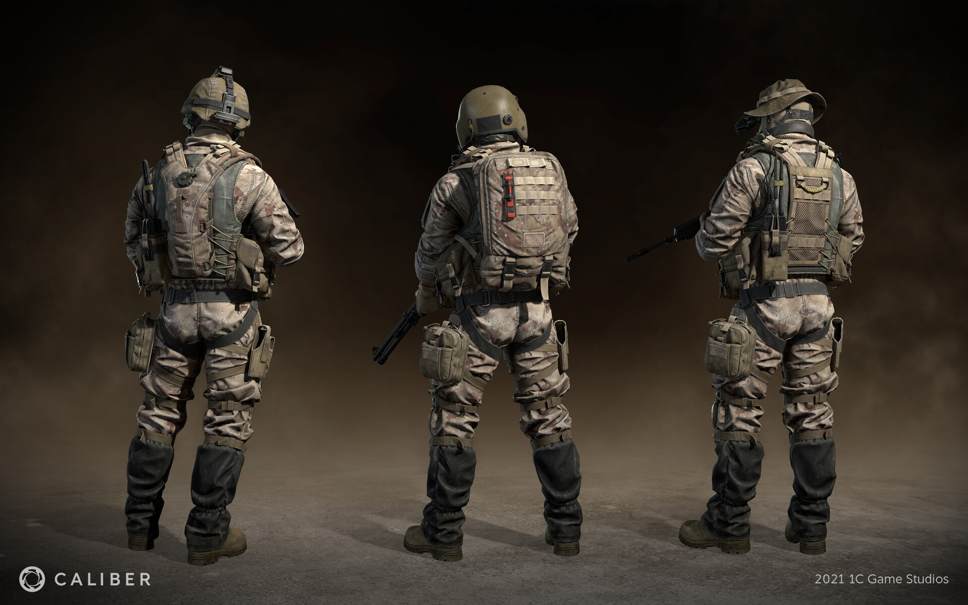 1C Game Studios - Caliber - EZAPAC - High & Low Poly 1C Game Studios - Caliber - EZAPAC - High & Low Poly