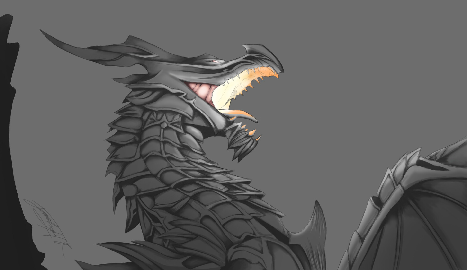 ArtStation - Alduin The World Eater (Skyrim)