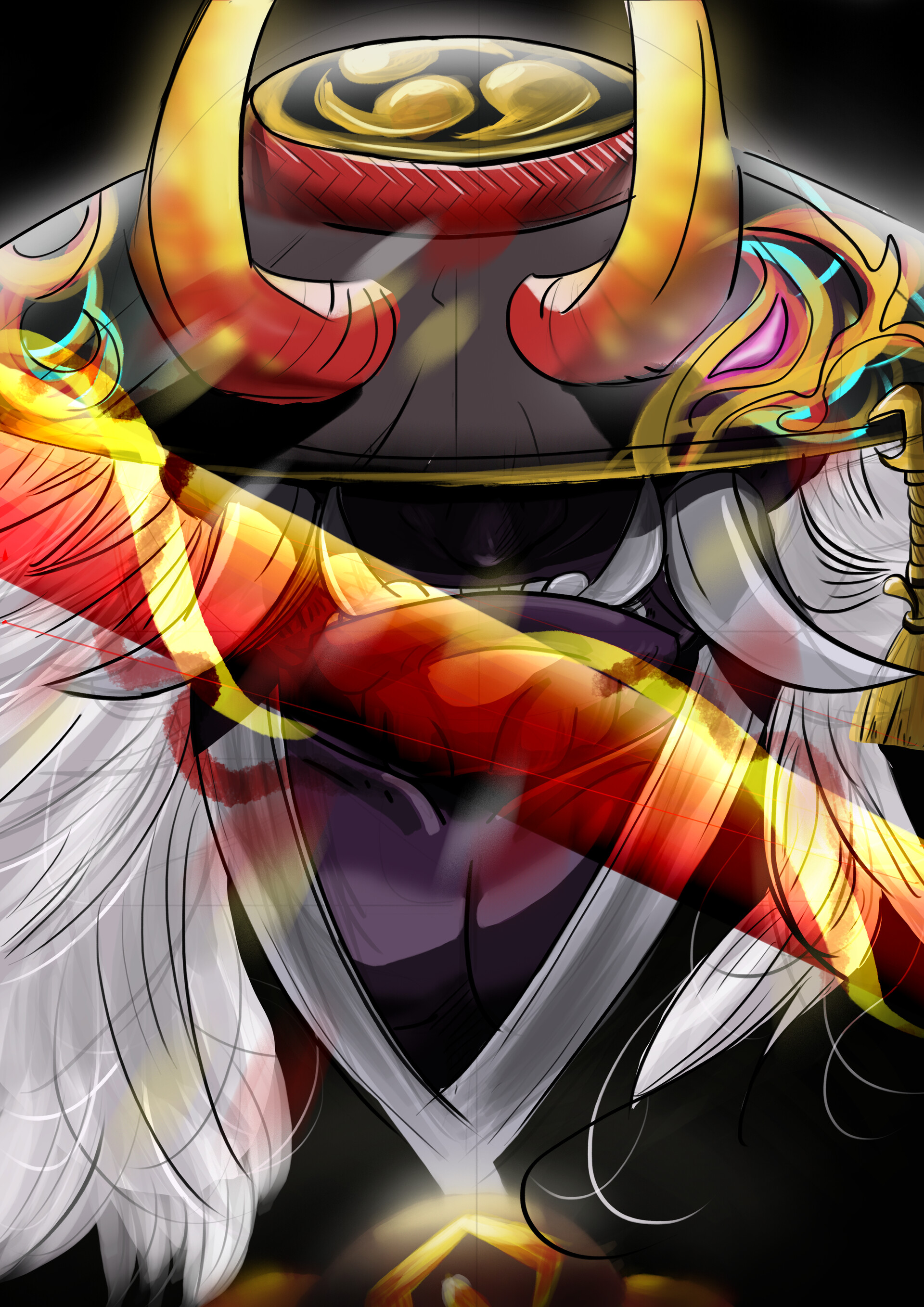 ArtStation - Kaki Onimusha - Game Summoners War Sky Arena