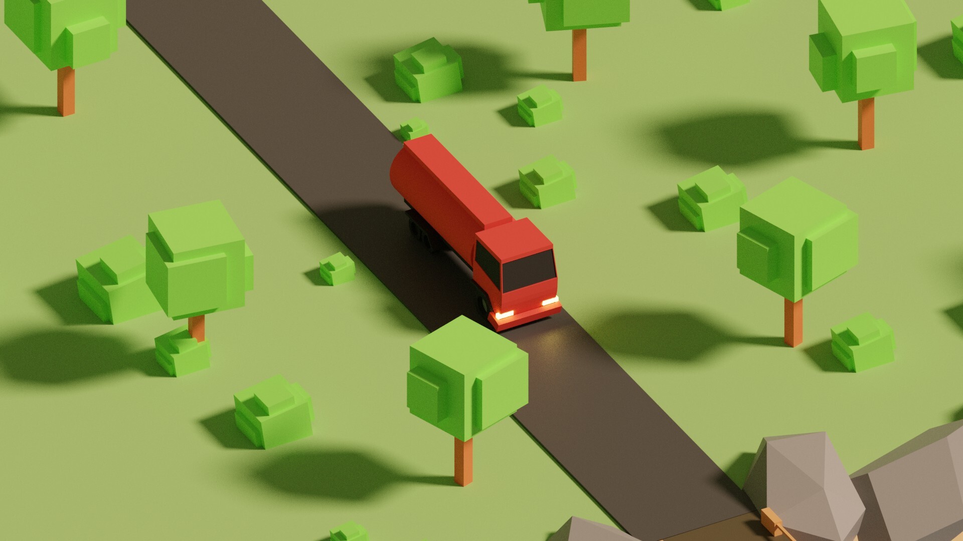 ArtStation - Low Poly Animation