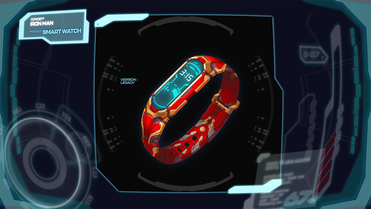 Iron man smart watch outlet
