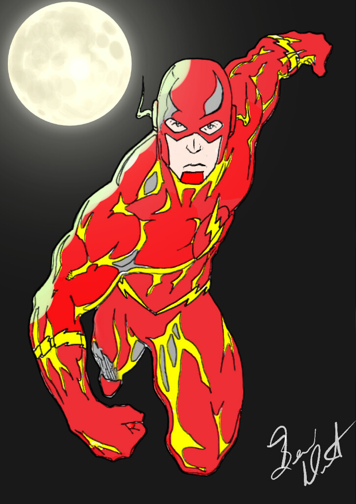 The Flash, concept art