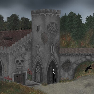 Decadentus maximus death temple of the damned s order swiatynia smierci zakonu potepionych corel painter