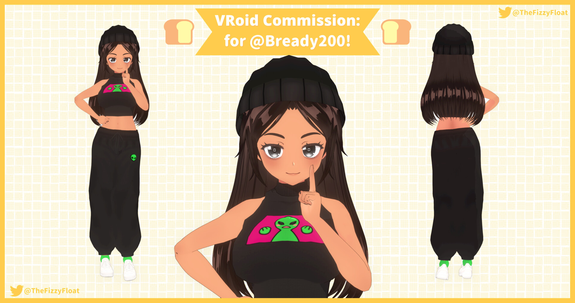 FizzyFloat - VRoid Model: Bready200