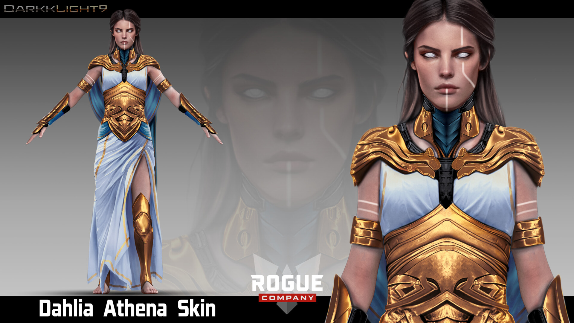 Artstation rogue company skins fanart concept