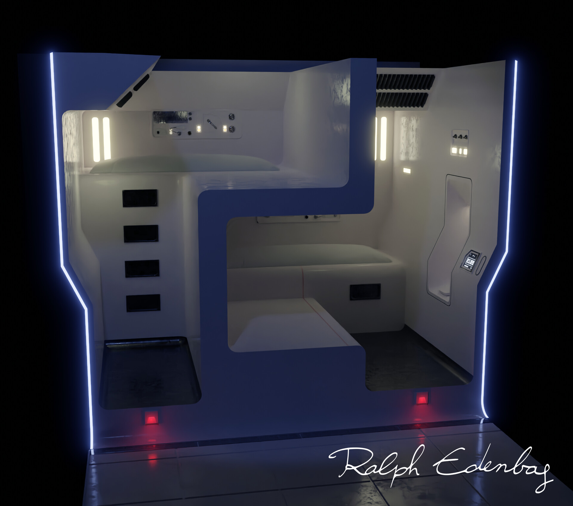 ArtStation - Starwars Andor - Prison cell of Narkina 5