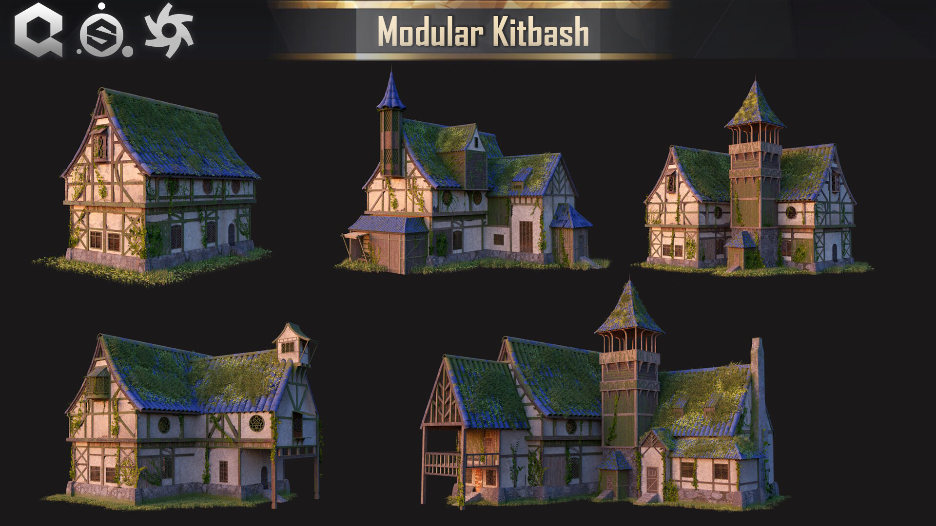 ArtStation - Modular Kitbash