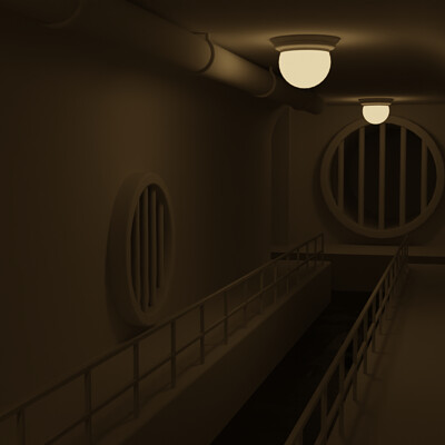 Sewer render (Untextured)