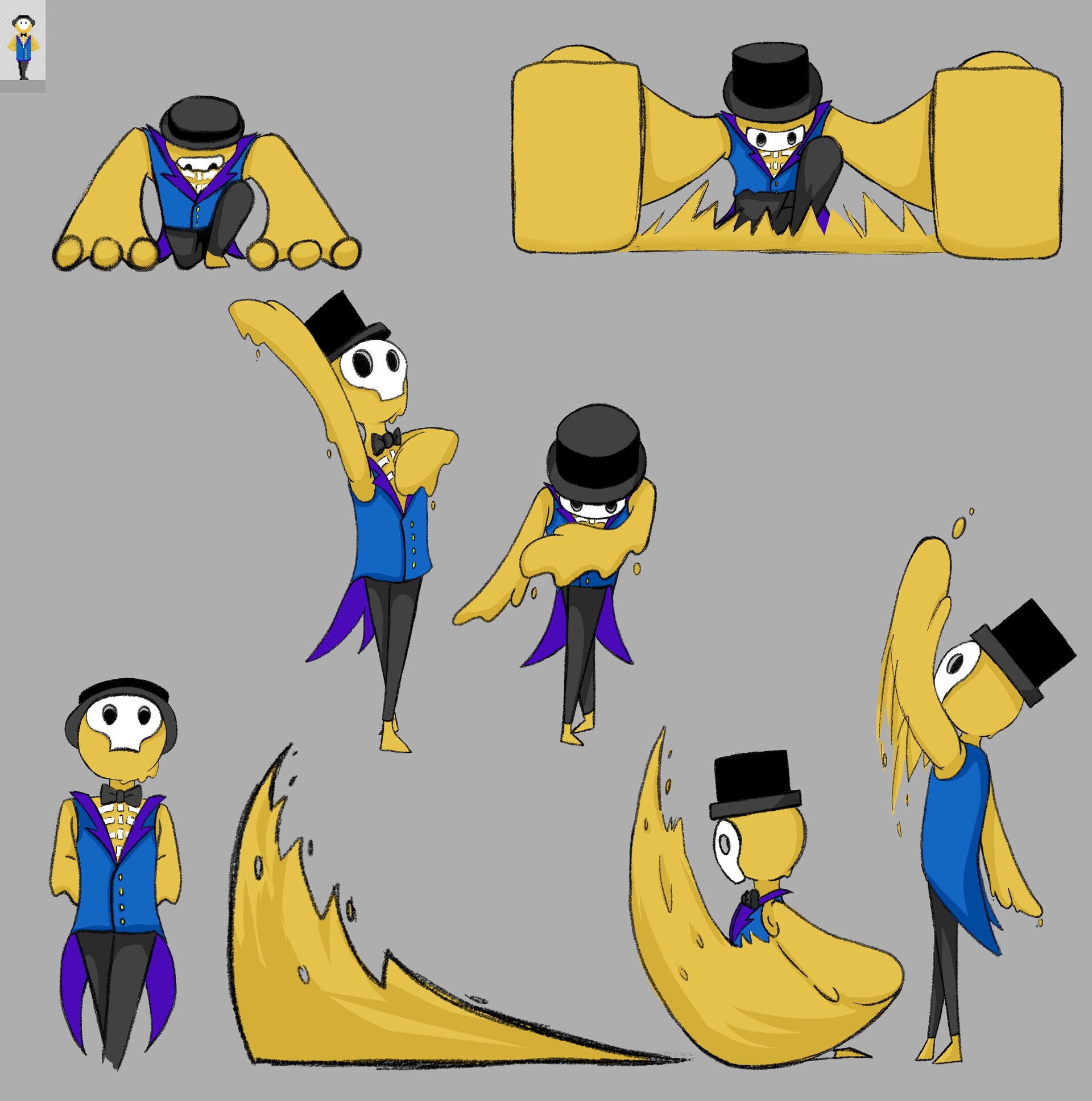 ArtStation Sanders character sheet