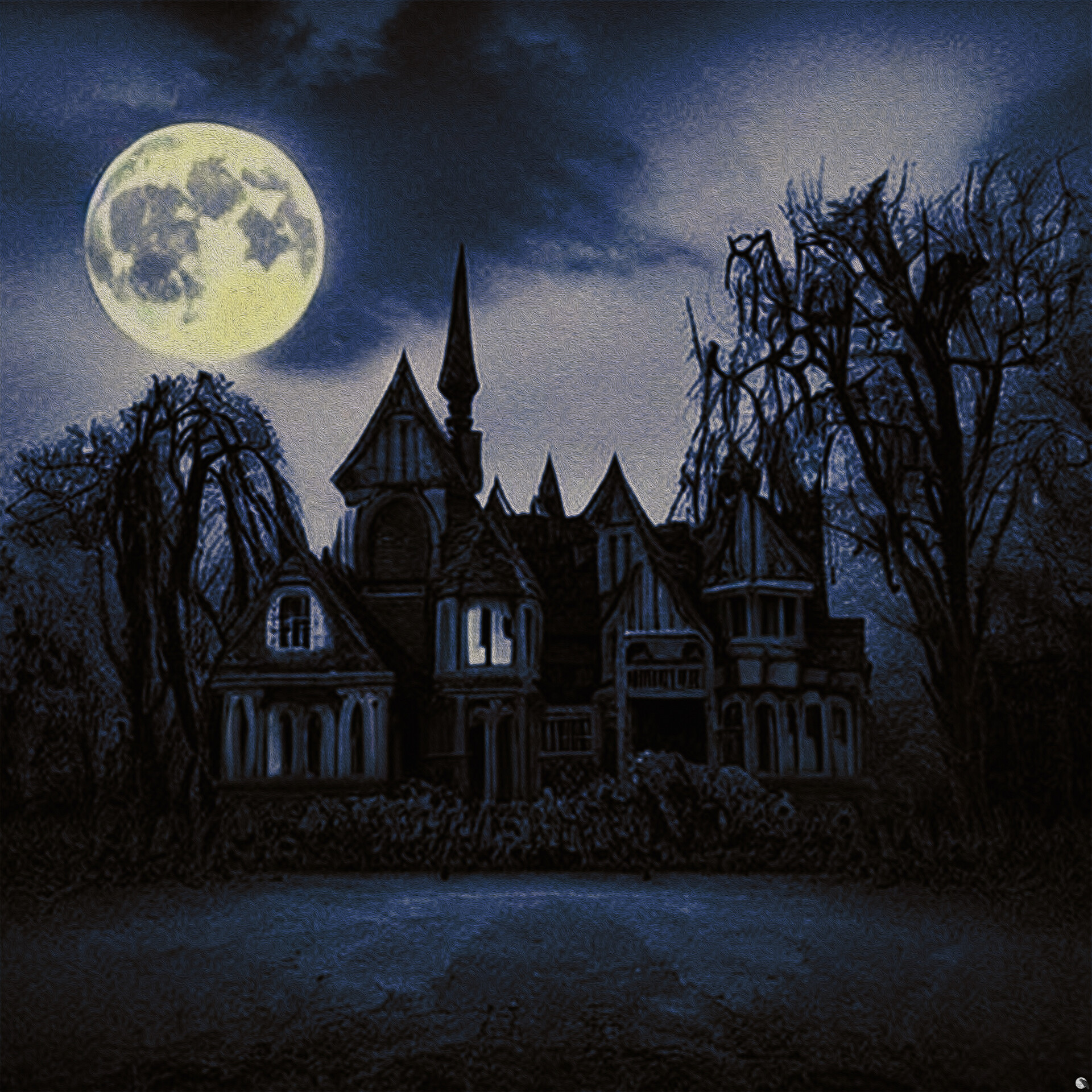 Artstation Vampire Mansion