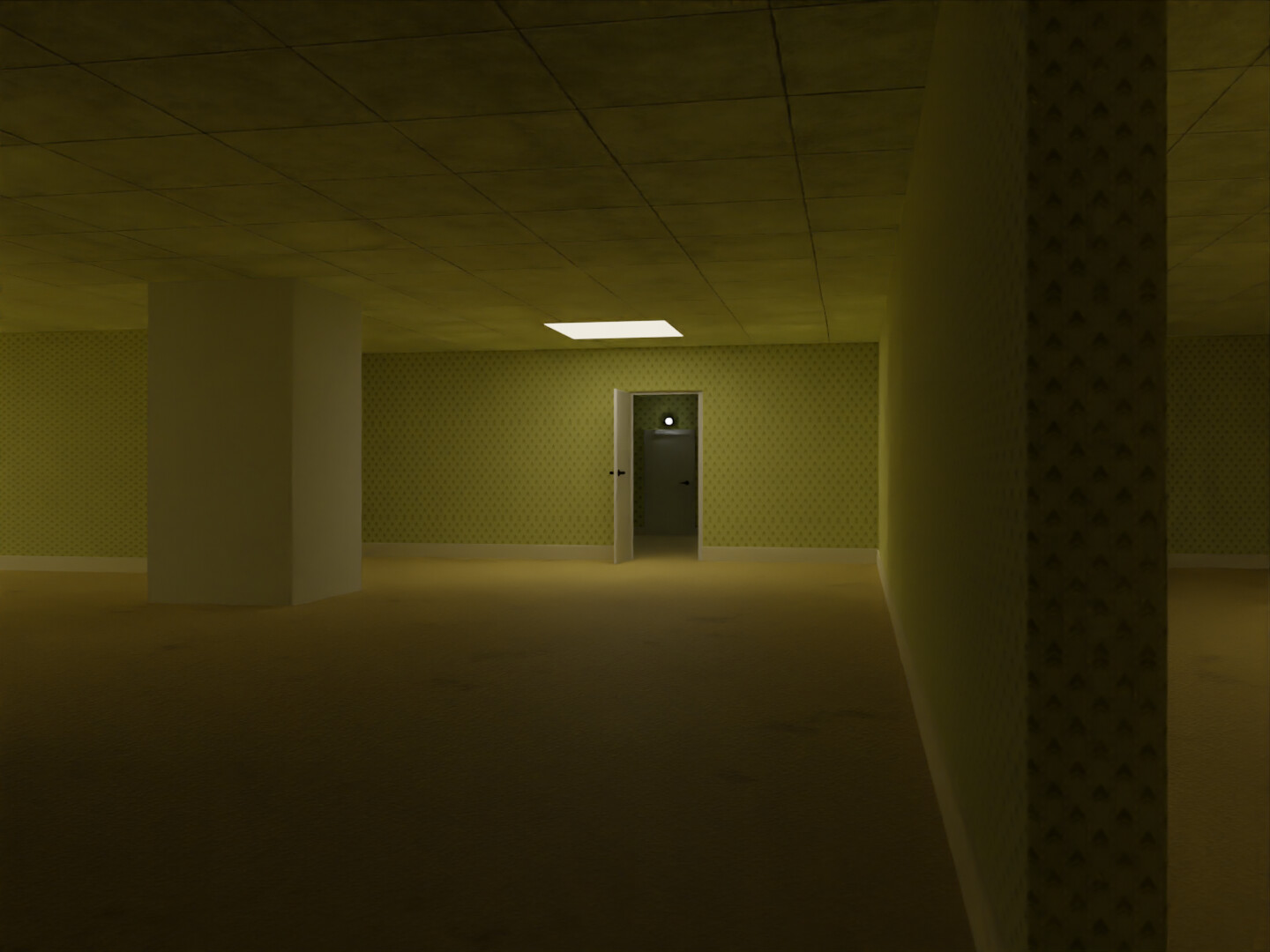 ArtStation - Backrooms level 3 3D
