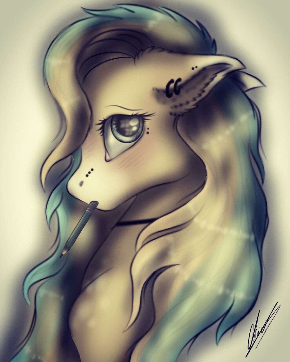 ArtStation - Oc Aria Wolf