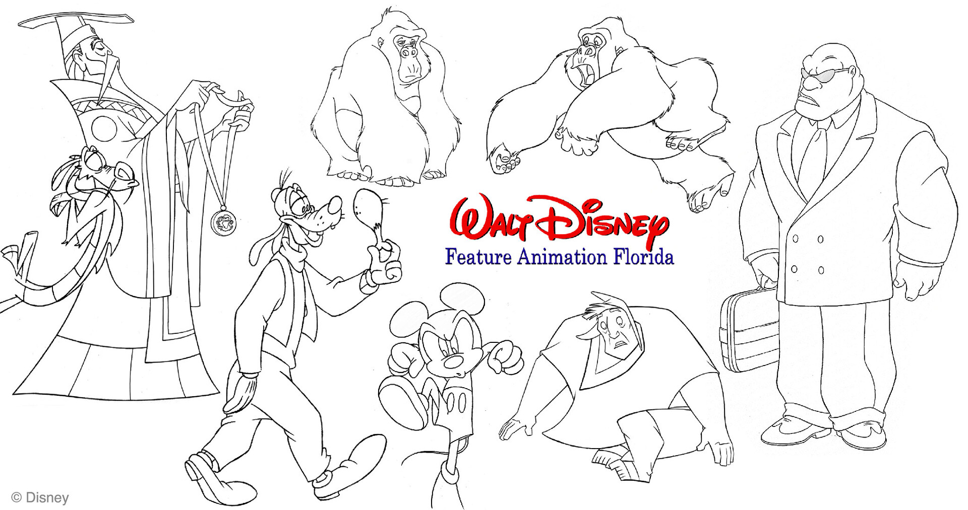 ArtStation Walt Disney Feature Animation — Cleanup