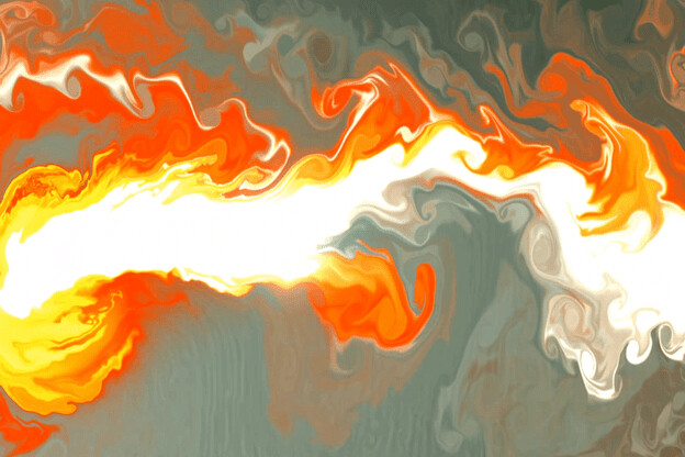 Version 4 prints available here:  https://donlawrenceart.artstation.com/store/prints/yjeAe/orange-cream-fluid-abstract-4
