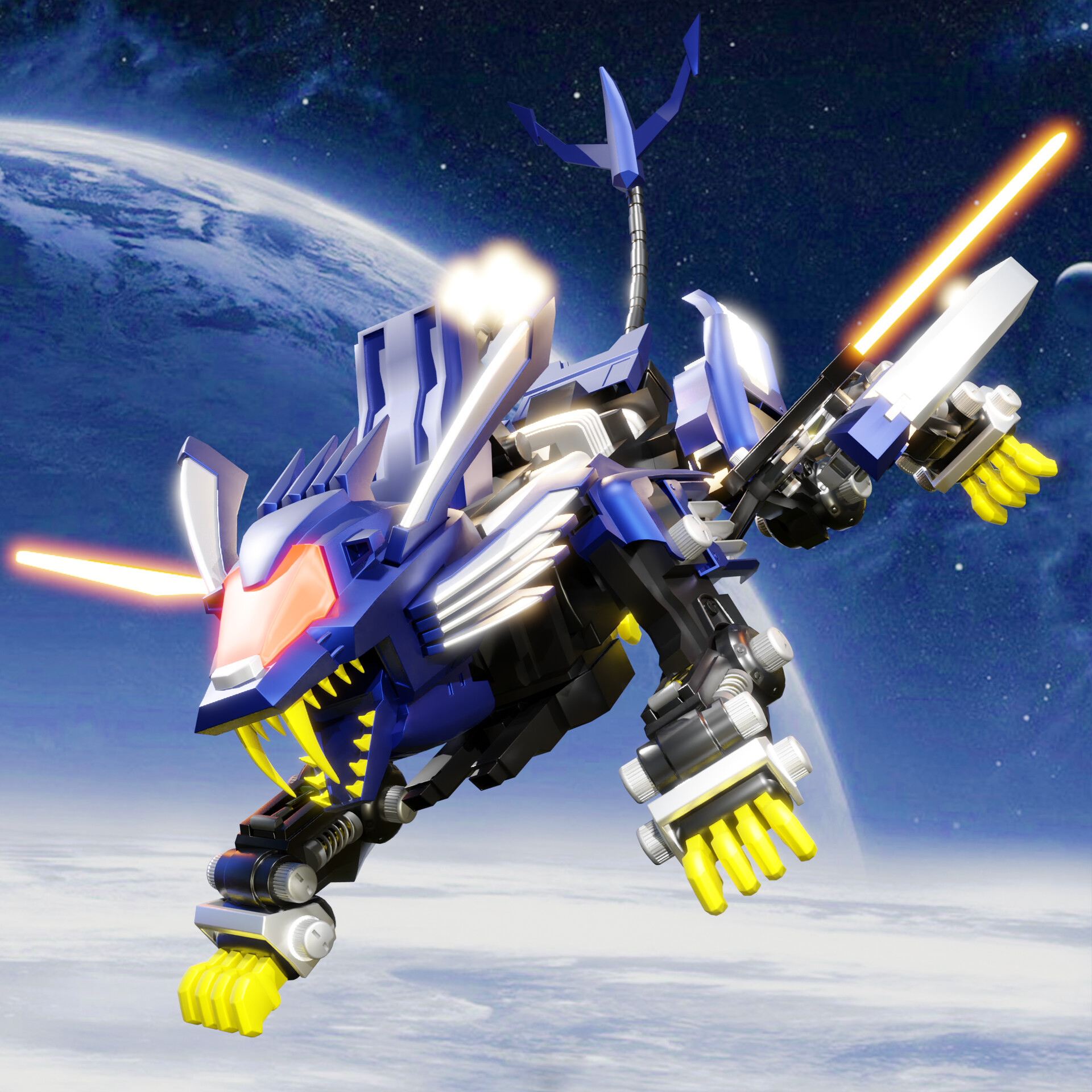 ArtStation ZOID BLADE LIGER ZOID CHAOTIC CENTURY