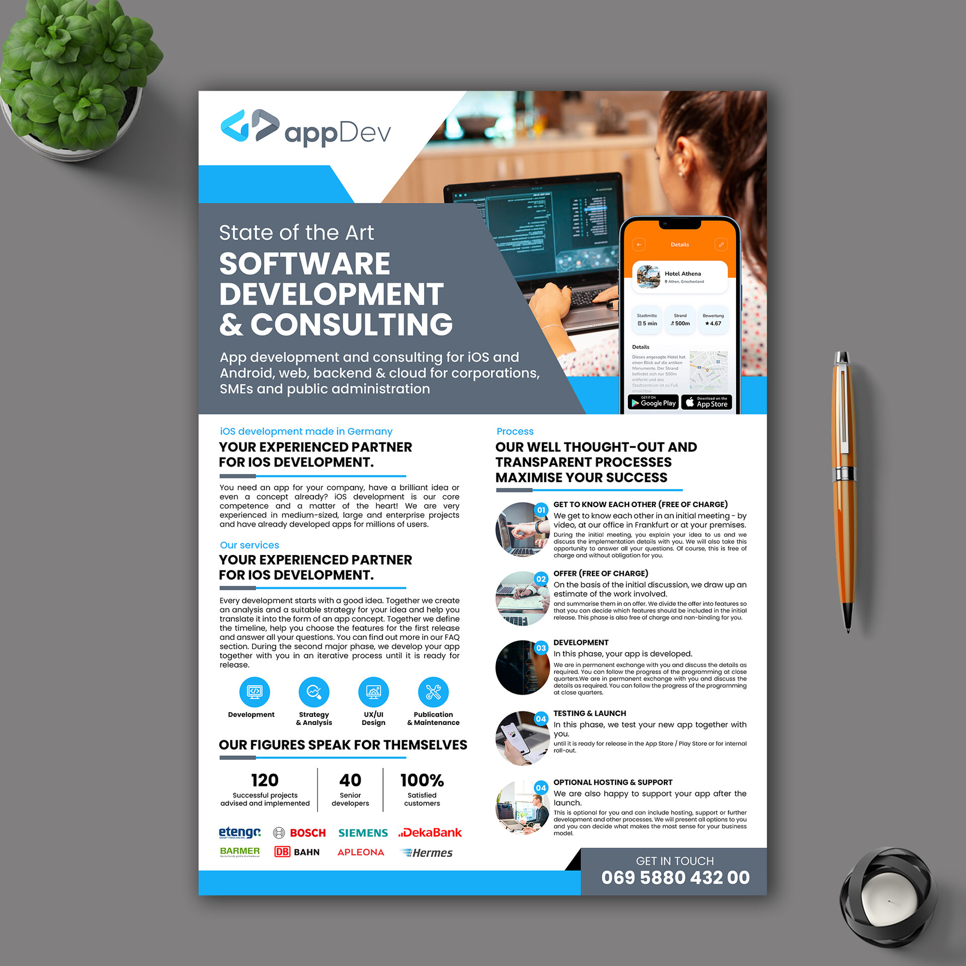 ArtStation - App Dev Flyer Design Concepts | Brand Designs