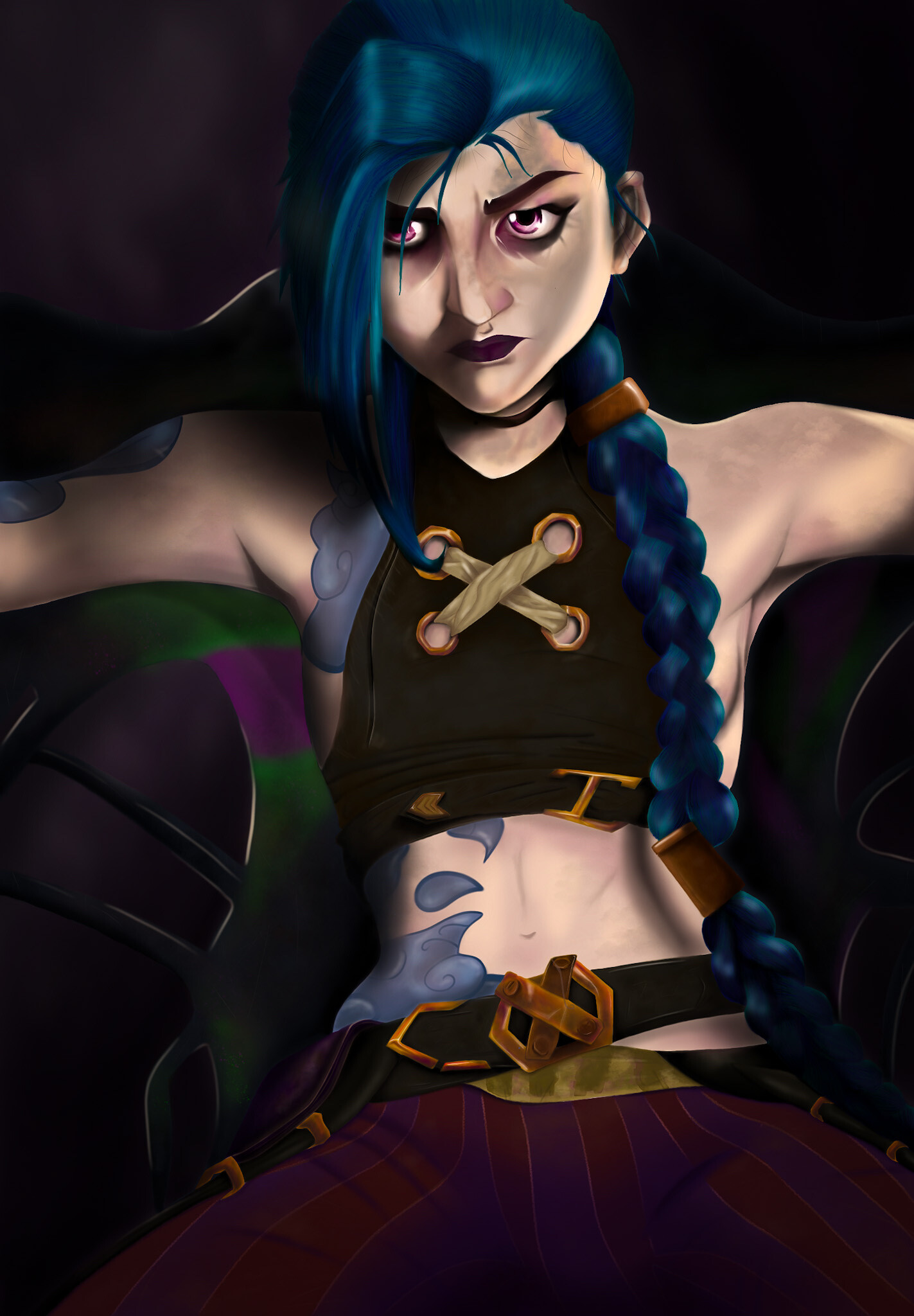 ArtStation - Jinx from ‘Arcane’.