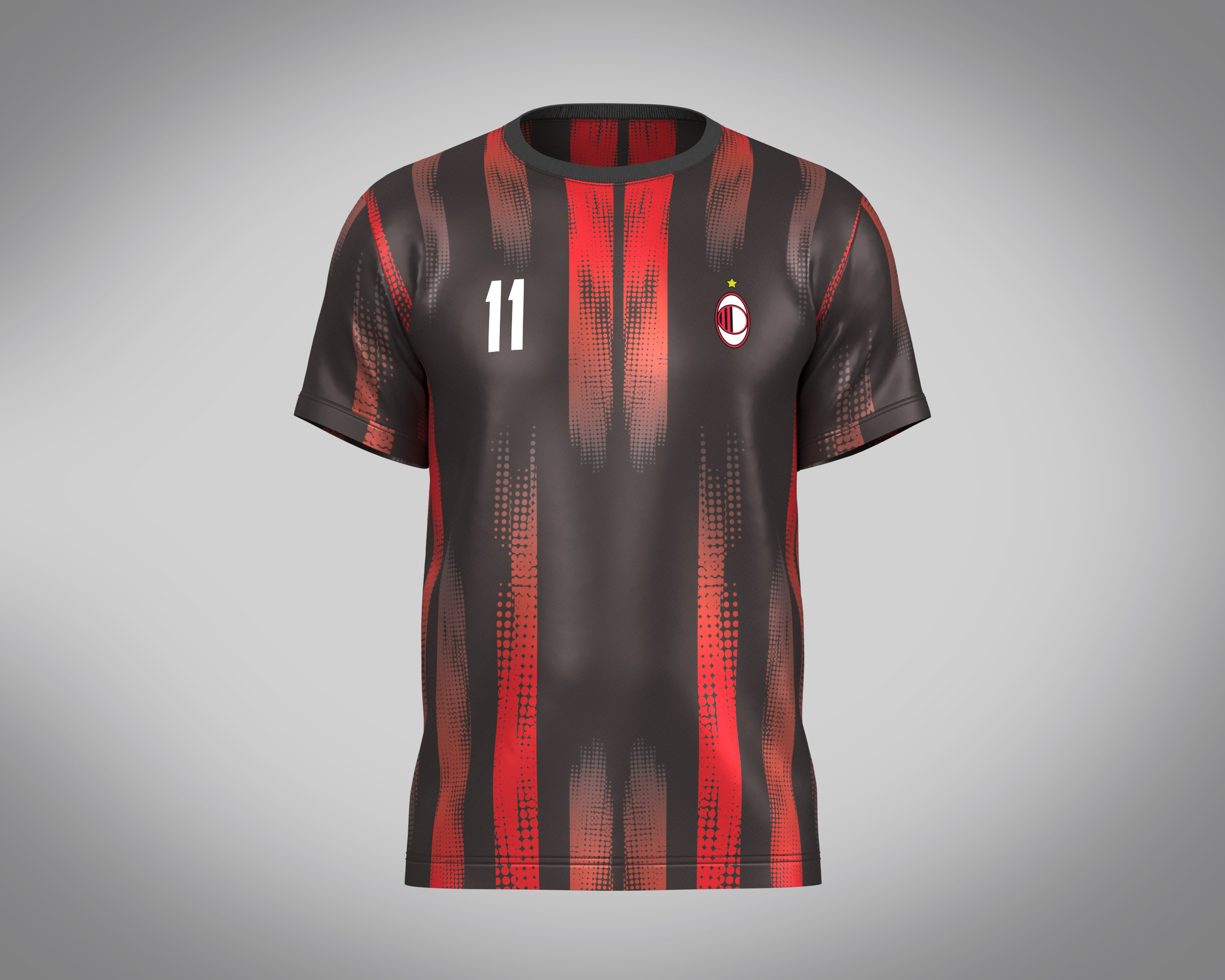 3D Soccer Football Red color Jersey Player-11 - TurboSquid 2037703