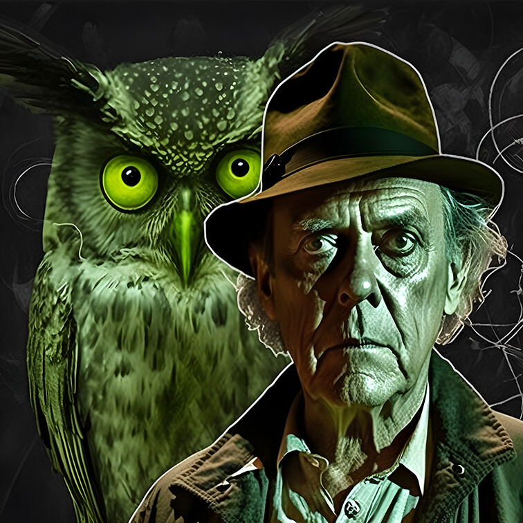 Man with Owl