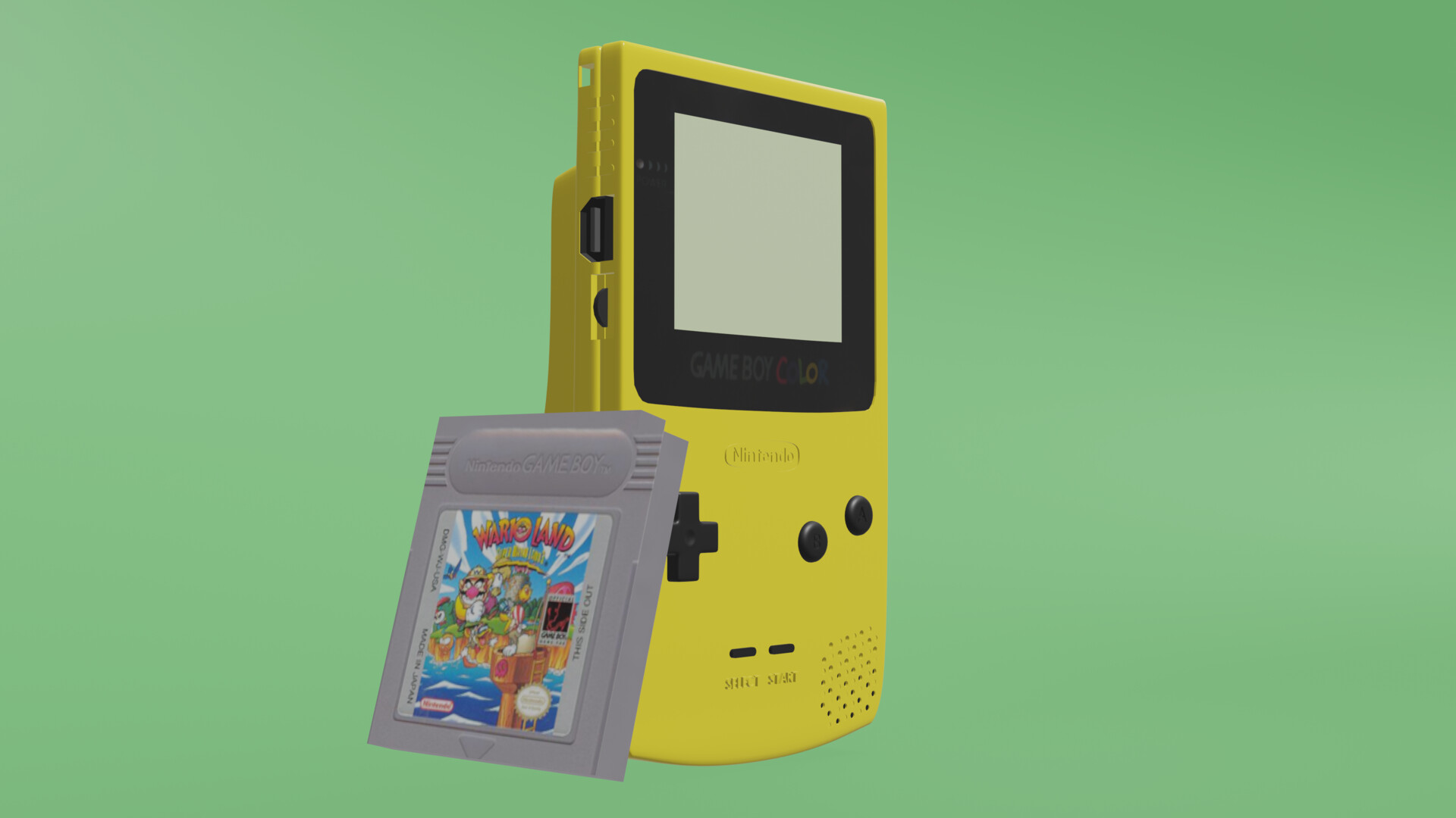 ArtStation - Gameboy color