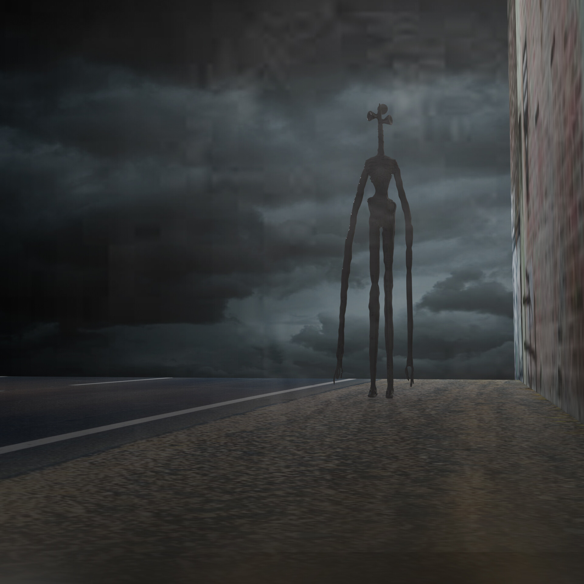 ArtStation - siren head Horror game 3D
