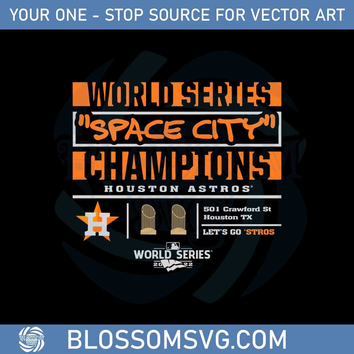 Space City Astros Svg 