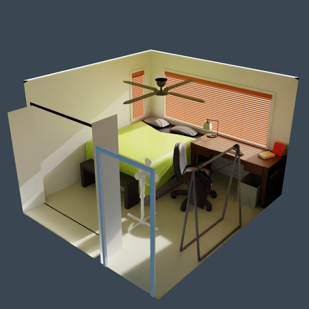 Room - Perspective view