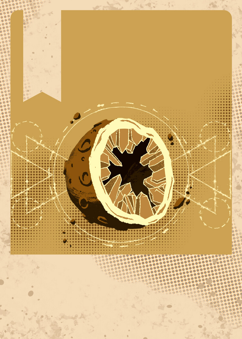 Spaceborn Geode card