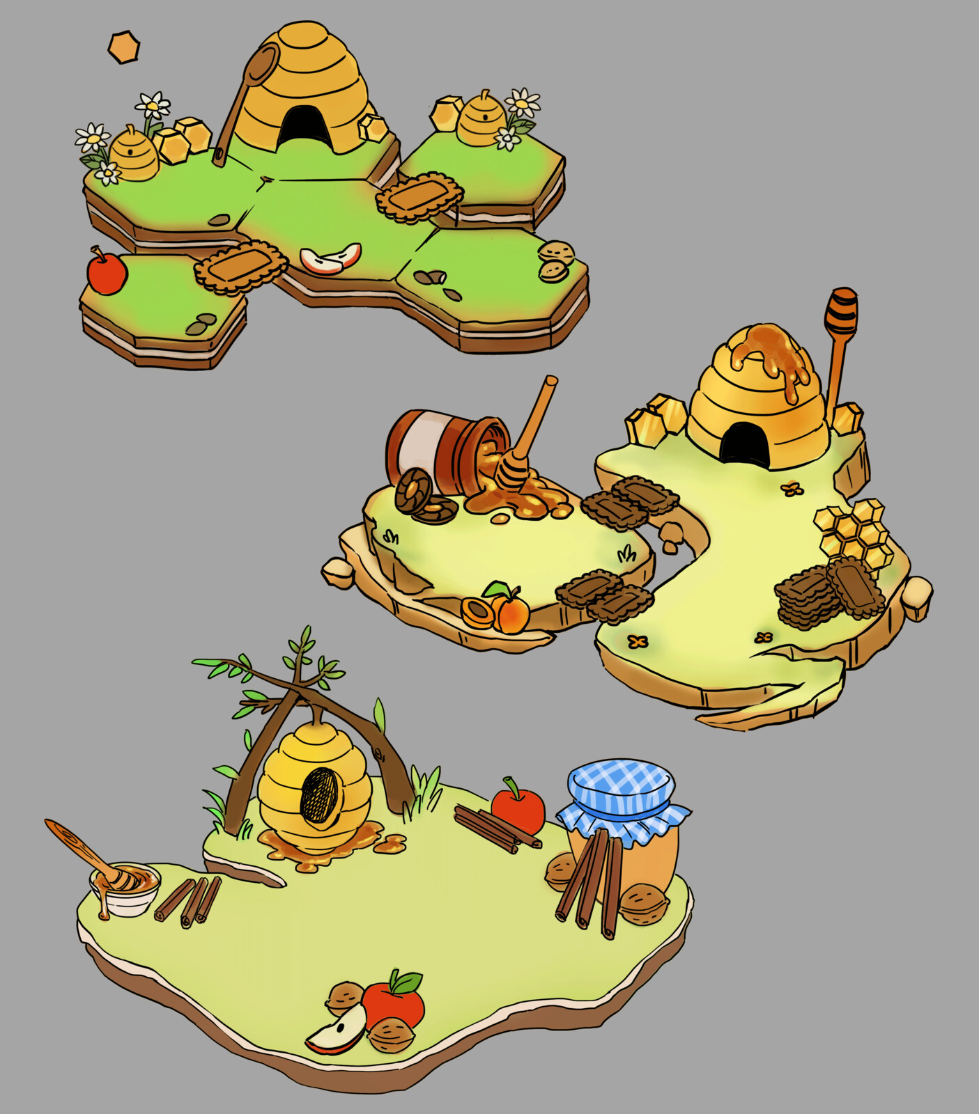 Honey Island drafts