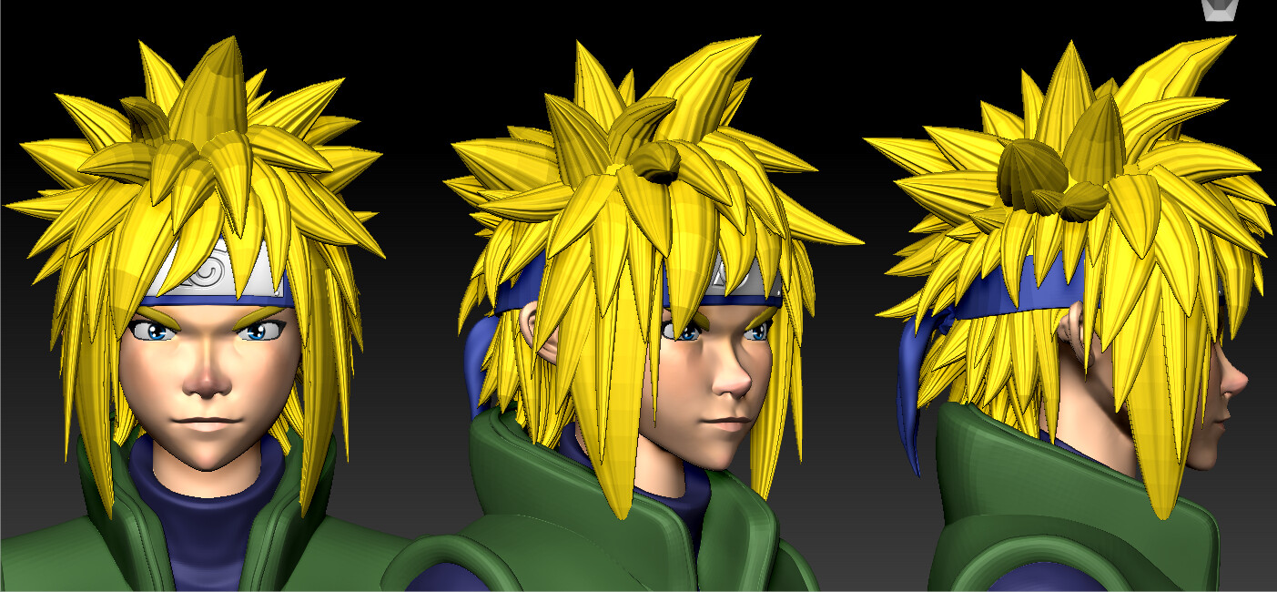 STL file MINATO NAMIKASE- YONDAIME HOKAGE 🦸・3D printer model to