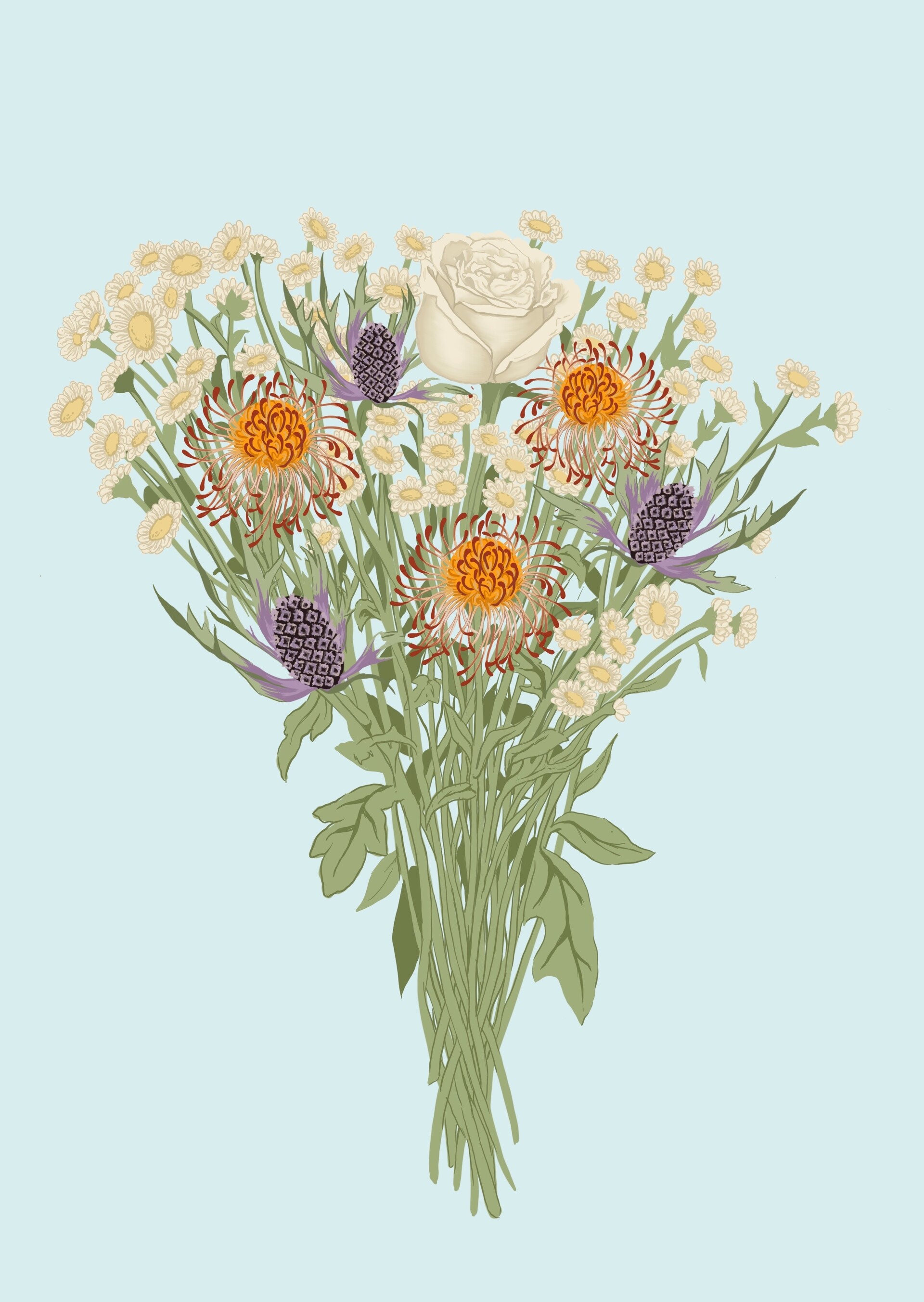 ArtStation - Flower bouquet