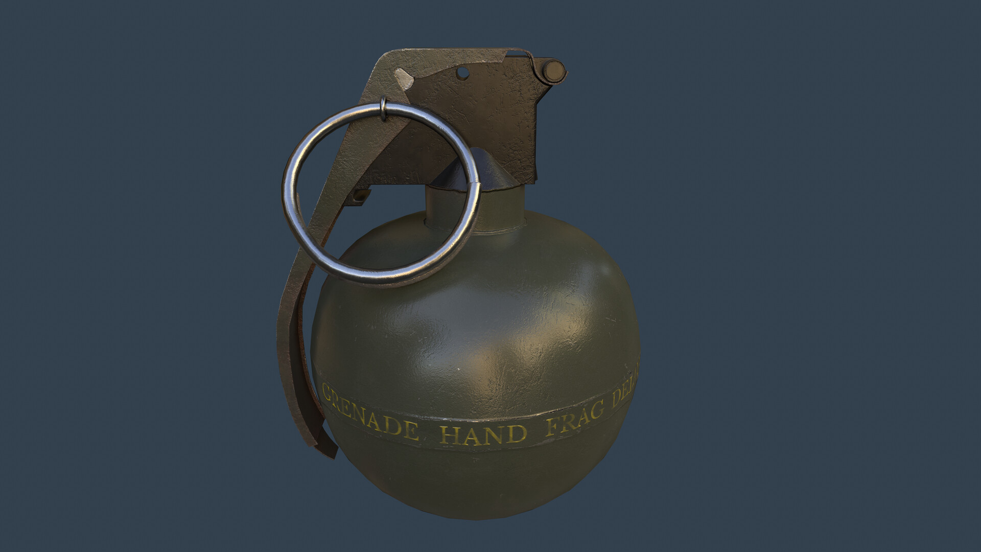 ArtStation M67 grenade