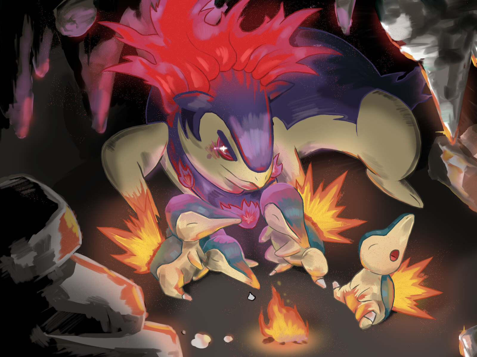 Cyndaquils &amp; Typhlosion