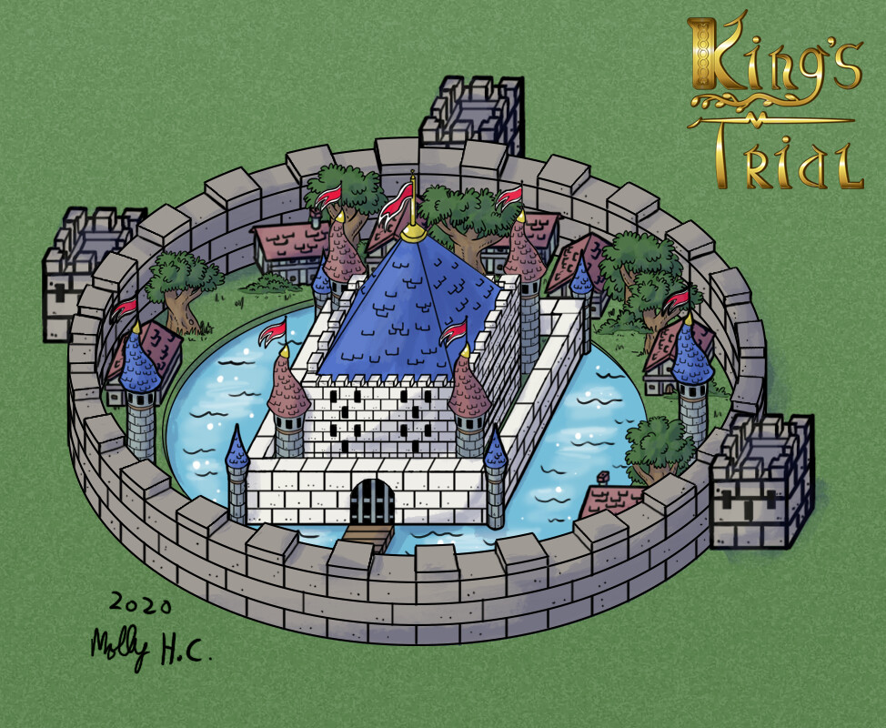 King's Trial: City Tile Art