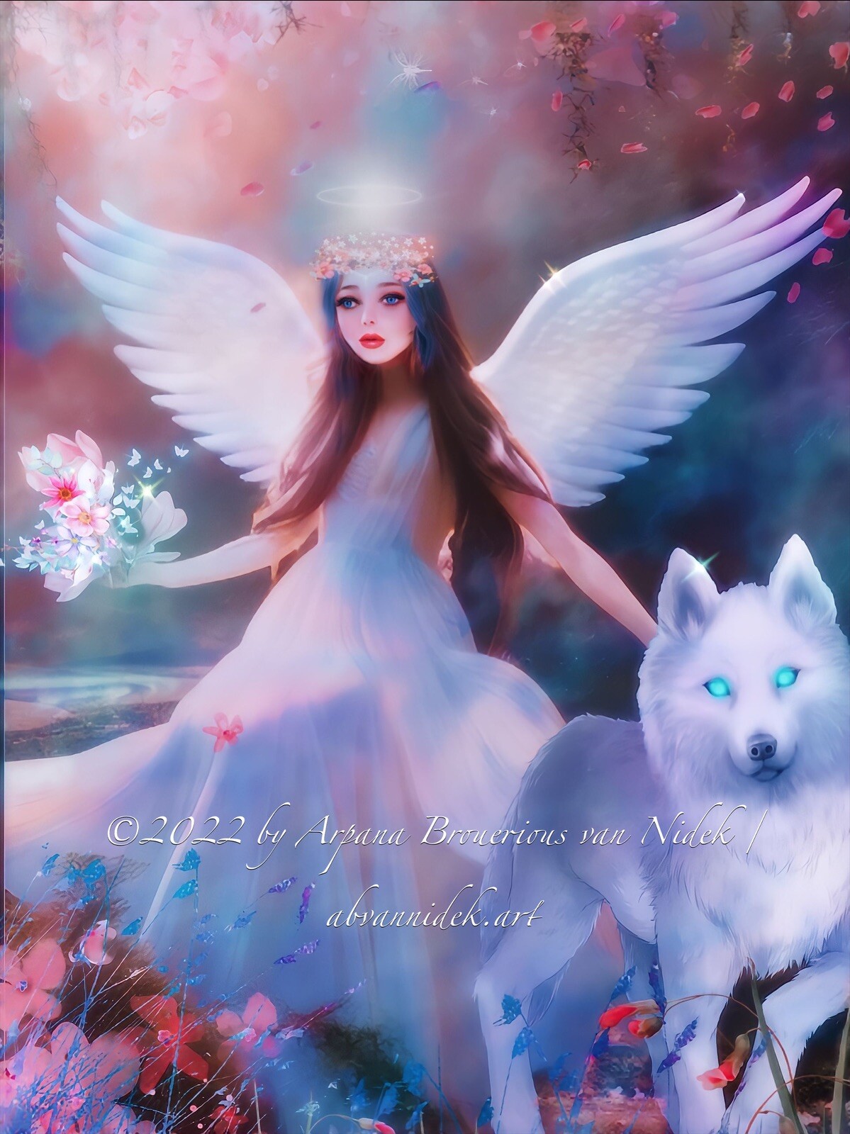 I’ve been feeling out of ideas so I’m taking challenges. Yesterday I spent all day at the hospital to support a friend and another mutual friend requested an Angel portrait. I wanted to use lighting to give the Angel depth and an ethereal quality.