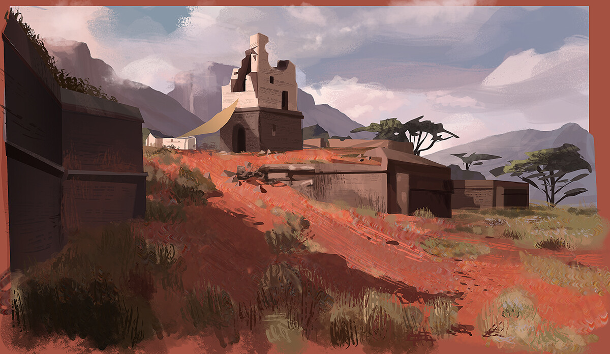 Etude de l'environnement d'apres un concept de Naughty Dog d'1h30
