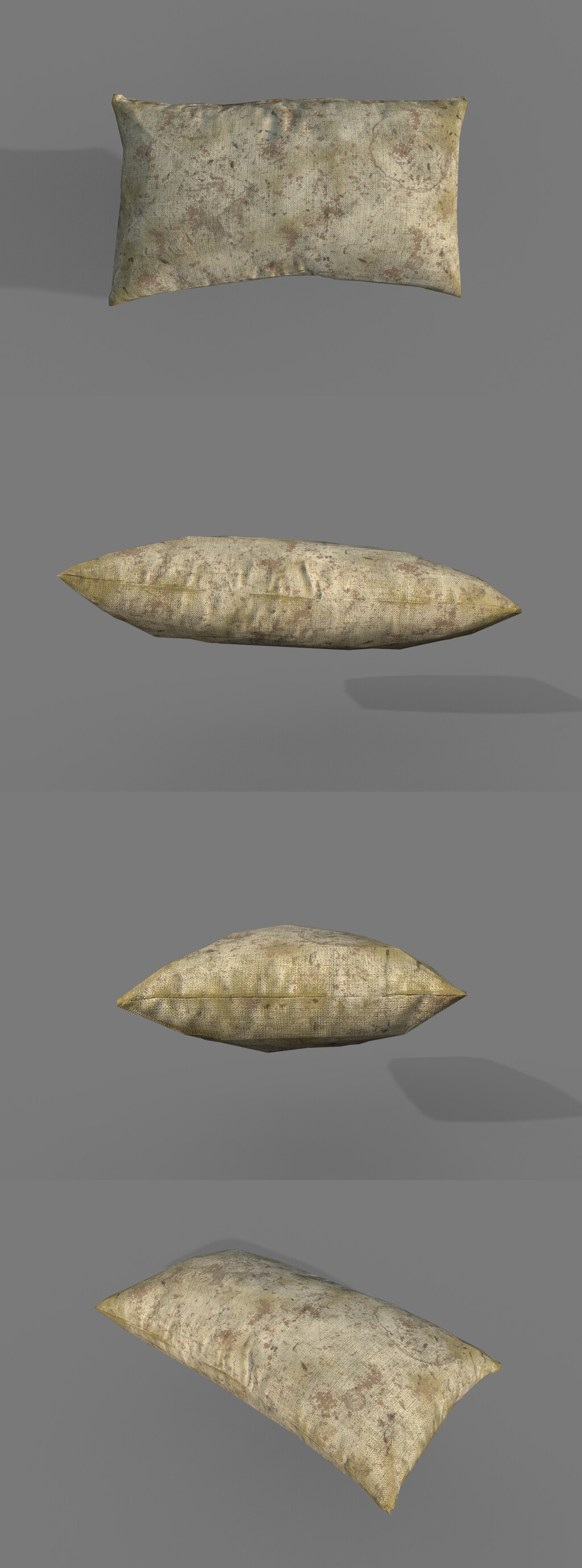 ArtStation Old dirty pillow texture