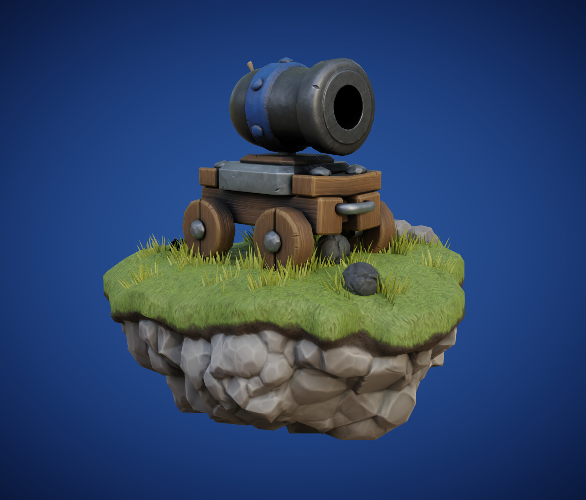 ArtStation Cannon Island Assets